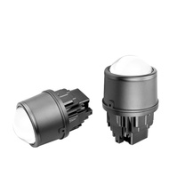 Car Lada LED fog light double lens 3 inch three-color LED lights 30-85W double direct laser fog ligh