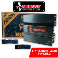 Mohawk MY Series 2 Channel Amplifier MY-120.2 High Power Amp 2Ch Car Amplifier