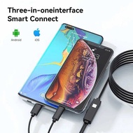 Digital Microscope Portable 8Led 1600X Magnifiion Endoscope For Iphone Android Phone Inspection