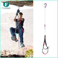 Nylon Climbing Ascender Sling Adjustable Foot Loop Ascender Rock Climbing Webbing Sling Rope for Mou