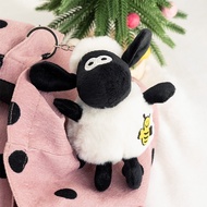 Lovely cotton sheep black sheep keychain