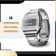 2021 New i6 Always-on Display Smart Watch IP68 Waterproof Digital Fitness Tracker Watches for Men ree Shipping