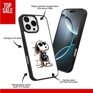 Case Casing iphone 17 Air 16 15 14 13 12 11 XR XS Mini Plus Pro Max TPU Rubber Snoopy RK395