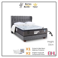 【BHL】King Koil Prince Diamond Mattress - Free Pillow &amp; Protector