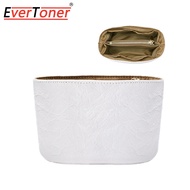 EverToner Bag Organizer For LV-Nano Noe Bucket Bag Purse Insert Dupont Paper Storage Bag White Color