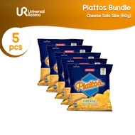 Piattos Cheese Flavored Potato Crisps 38g - 5 packs