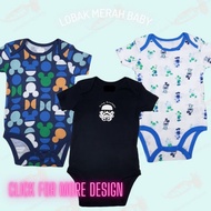 9-12m Baby Boy Girl Romper | Baju Baby | Baby Clothes | Baju Bayi