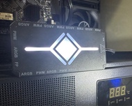 ARGB 電腦散熱風扇控制器/集線器 連遙控器