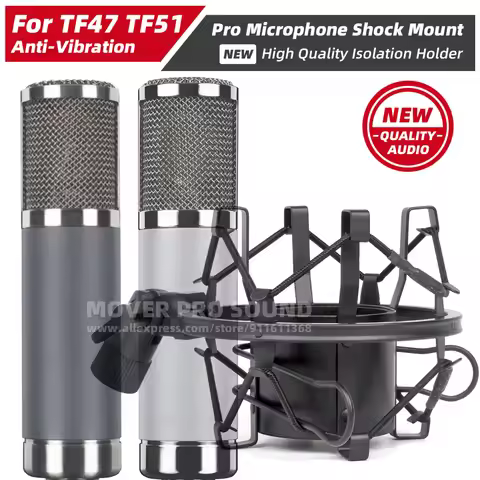 For Telefunken TF47 TF51 TF 47 51 Shock Isolation Mount Spider Microphone Stand Bracket Anti Vibrate