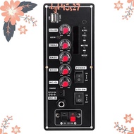 7.4V Amplifier Board Square Dance 2X10W Speaker Amplifier Support Bluetooth AUX U-Disk 5-8Inch Speak