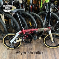 Sepeda Lipat Folding Bike 16 Element Camp Foldx Lite Bali 8 Speed