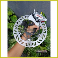 ▫ ∨ ⇦ KDR DISC (260mm) "4 Holes" With Bracket & RCB/BREMBO caliper for Click/Beat/Genio/Scoopy