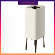 tiandao.sg Dustbin Tall Footed Dustbin Without Lid No Bending Over Waste Bin Moveable Trash Can
