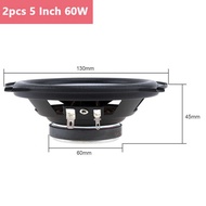 ❣ 2Pcs 4/ 5 /6.5 Inch Speakers 60W 100W Vehicle Door Subwoofer Car Audio Music Stereo Full Ran