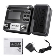GE100 MOOER แป้นเหยียบเอฟเฟกต์แบบมัลติเอฟเฟกต์แพดเดิลกีตาร์พร้อมการบันทึกวนลูปเวลาสูงสุด180วินาที8เอ