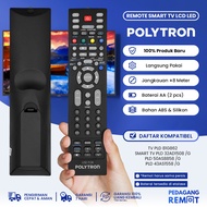 Remot Remote TV Polytron LCD LED Android Smart TV 81G862 PLD 32AD1508 /G PLD 50AS8858 /G PLD 43AS1558