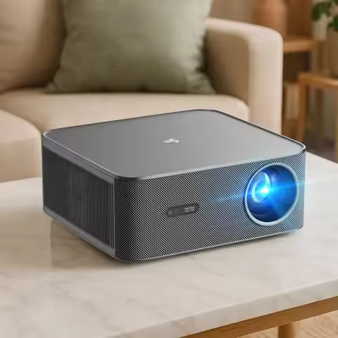 Custom C50B 1200ANSI Lumens Big Tv Projector 1080P 4K Auto Focus Home Theater Video Mobile New USB L