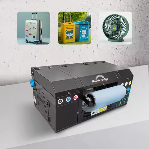 Rainbow A3 UV DTF Printer UV Label Printing Machine UV Direct-To-Film Roll-to-roll Printer