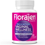 Florajen 女士益生菌,含蔓越莓,30粒(packaging may vary)