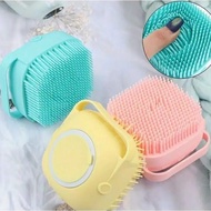 Silicone Soap Dispenser Bath Brush Silicone Body Sponge Direct Soap Tube HS 688