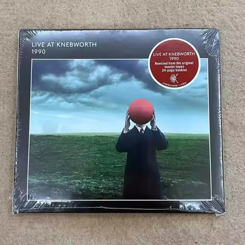 Live at Knebworth 1990 – Remixed from Original Master Tapes Live Album CD with 24-Page Booklet pink
