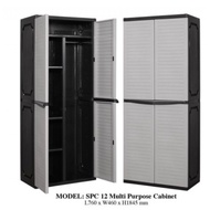 🆘1 item 1 order🆘 -   Plastic Clothes Cabinet 3feet/6feet 2 Door / Almari Baju 2 Pintu