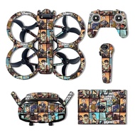 Suitable for DJI AVATA2 Drone Sticker DJI goggles3 Glasses Protective Film Cartoon Sticker