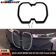 For 2022-2025 BMW iX  IX20 IX40 IX50 M60i  High Quality PC material Luminous LED Grille Grill Frame 