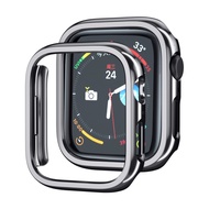 Electroplated PC Hollow Watch Protective Case For App Watch Series 7 45mm For Apple Watch Series 9 /