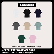 Unisex Oversized Cotton T Shirt 260gsm - LFOV01