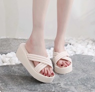 High quality women wedges shoes 6cm high (A layer of reinforced anti-slip sole is added to the sole)