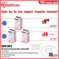 PROMOTION [2For$10] IRIS Healthcare Japan, 3ply Disposable Mask(White), Size Small, suitable for Kid