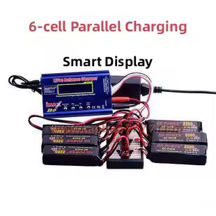IMAX B6 B6AC T plug parallel charging expansion board adapter board, expansion board 6 lithium batte