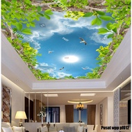 Seller of Ceiling Sticker wallpaper, Custom 3D Cloud ceiling wallpaper, 3D Cloud ceiling wallpaper.