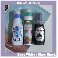 Chunbe Shoe White & Shoe Black 80ml 120ml Kapur Kasut Putih Hitam Sekolah Anti Bakteria Pemutih Kasu
