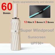12Ribs 60 Bone Automatic Umbrella Enlargement Umbrella Folding Three Fold Umbrella Anti UV Umbrella