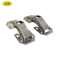 2B Hydraulic Concealed Hinges 90 Desgree Stainless Steel 3" Stainless Steel with Screw CHD-903