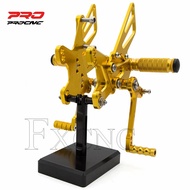 For KAWASAKI ZX10R ZX 10R 2011-2020 Adjustable Aluminum Motorcycle Rearset Footrest Footpeg Rear Set