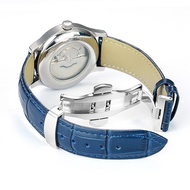 สายหนังโค้งอัพเกรด18มม. 20มม. 22มม. สร้อยข้อมือสำหรับ Rolex Omega Seiko สายนาฬิกาอุปกรณ์เสริมสายนาฬิกาข้อมือถอดชิ้นส่วนได้อย่างรวดเร็ว