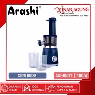 ARASHI SLOW JUICER SJ0601 / ASJ-0601 FREE CUP (100W) GARANSI RESMI
