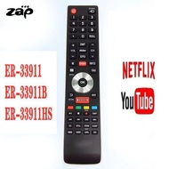 Remote Controls✸℗Devant Hisense ER-33911B ER-33911HS ER-33911 Smart TV Remote Control Netflix Button