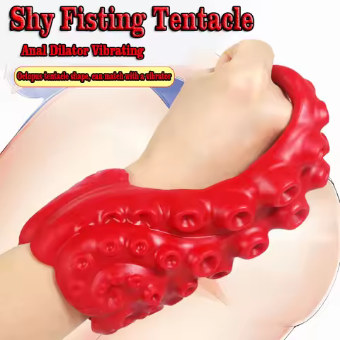 Huge Fisting Anal Plug Anal Expander Vaginal Dildo Dilator Octopus Tentacles Anal Plug Massage Big B