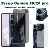 Tecno Camon 20 Pro Anti-Spy Privacy Tempered Glass Tecno Camon 20 / Camon 20 Pro Screen Protector+le