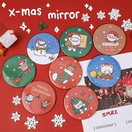 Christmas Hand Mirror - Mini Glass Christmas Theme / Cute Christmas Hampers / Unique Christmas Gift