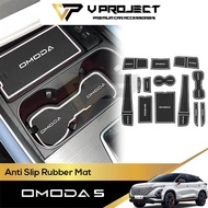 Chery Omoda E5 EV Car 2024 Interior Decoration Anti Slip Rubber Mat For Chery Omoda E5 2024 V Projec