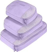 Travelon Packing Cubes, One Size, Lilac, One Size, Set of 3 Packing Cubes