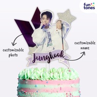 BTS Jungkook Cake Topper / Customized Cake Topper / Personalized Cake Topper