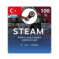STEAM Gift Code 100 TL (TURKEY ) / ORIGINAL CODE