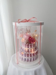 有錢花 / 有錢花蛋糕 / 鈔票蛋糕 / 永生花蛋糕 / 母親節禮物