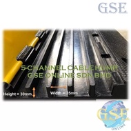PEDESTRIAN CABLE HUMPS, 3-CHANNEL & 5-CHANNEL CABLE HUMPS